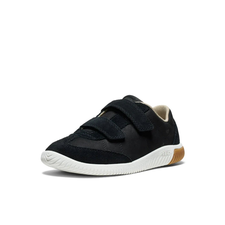 >KEEN Kids KNX T-Toe Sneaker - BLACK/STAR WHITE