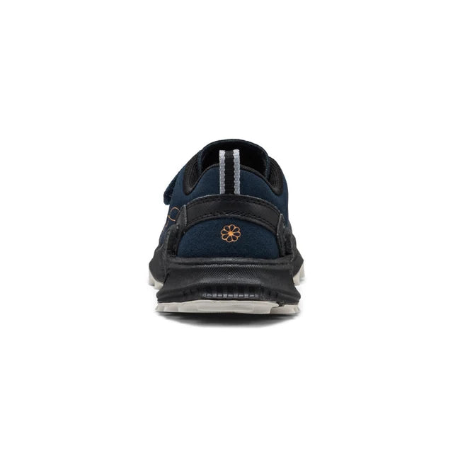 >KEEN Kids Jasper Zionic All-Terrain Traction Sneaker - NAVAL ACADEMY/FLAME ORANGE