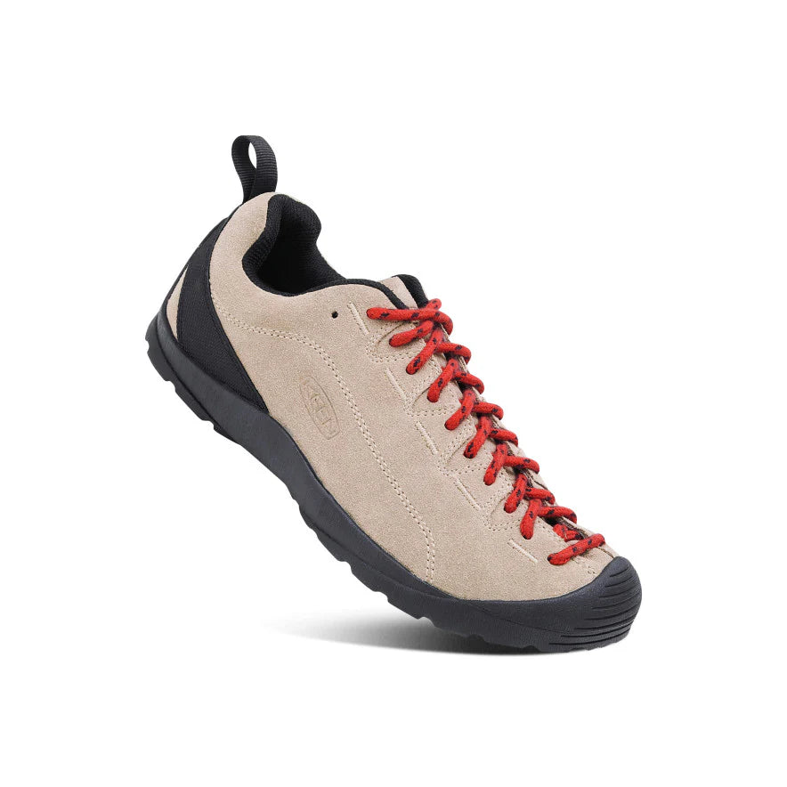 >KEEN Men's Jasper Climbing-inspired Suede Sneakers - Silver Mink