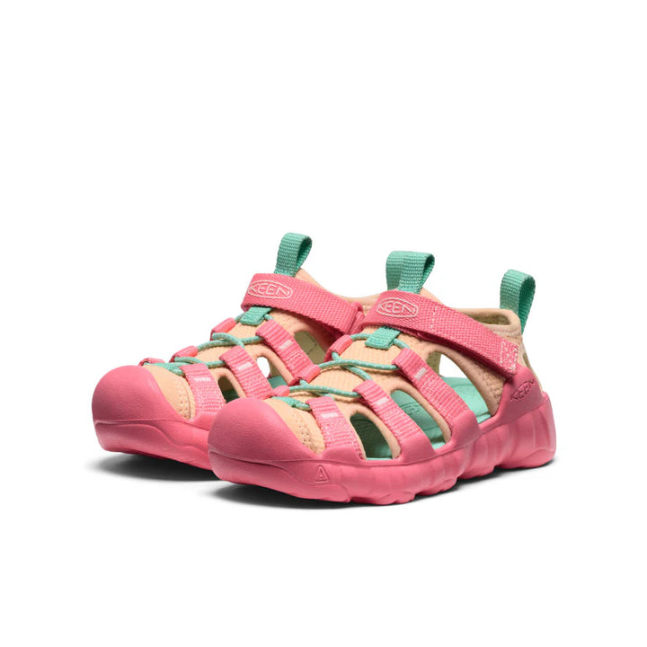>KEEN Kids Newport H2 Quick-Dry Sandal Sandal - PINK LEMONADE/PEACH FUZZ