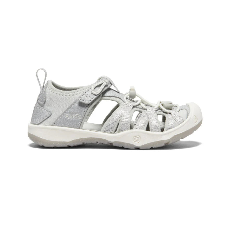 KEEN Kids Moxie Lightweight Sandal - Silver