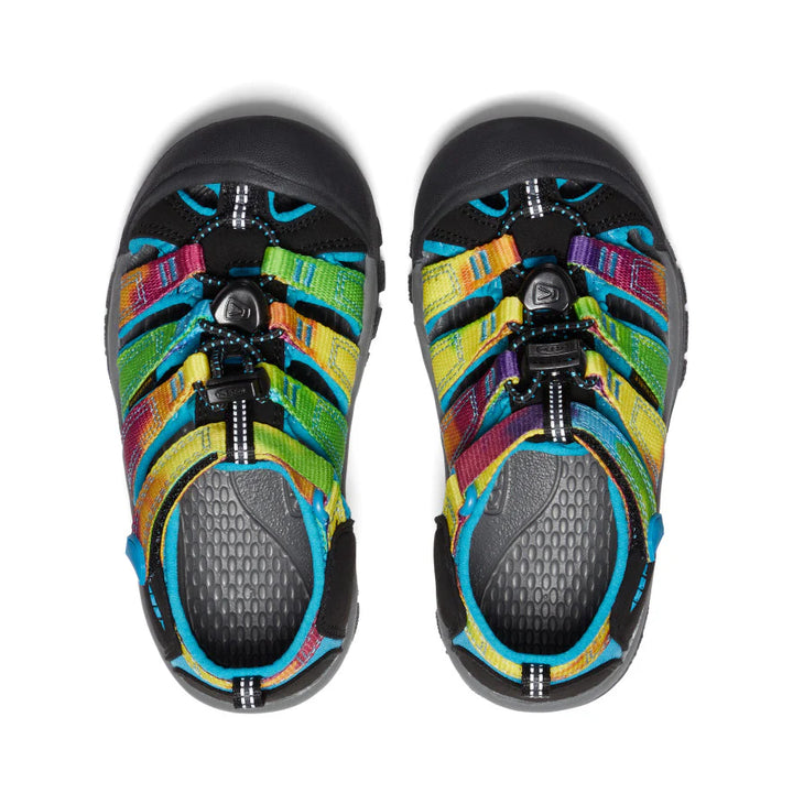 >KEEN Kids Newport H2 Quick-Dry Sandal - Rainbow Tie Dye