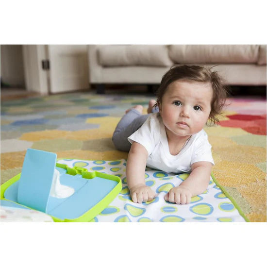 B Box Diaper Changing Station - Retro Circles