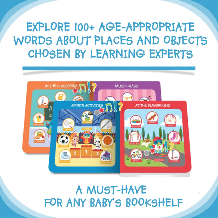 Ditty Bird Baby Sound Vocabulary Book: First 100 Places