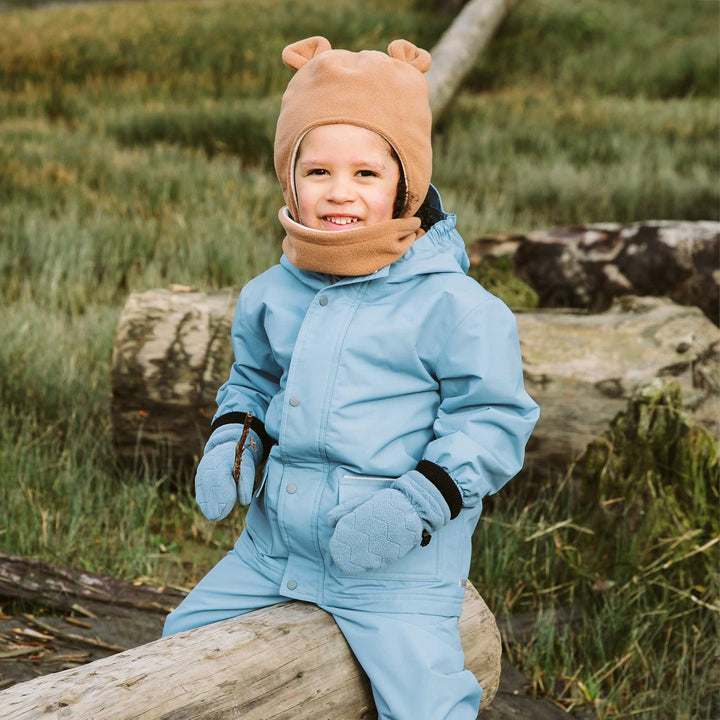 >Jan &amp; Jul Kids Cozy-Dry Waterproof Rain Jacket - Dusty Blue