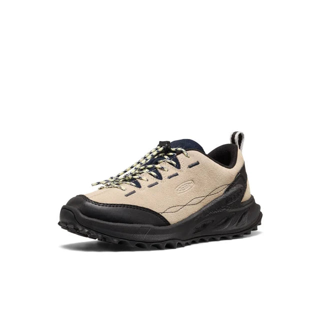 >KEEN Kids Jasper Zionic All-Terrain Traction Sneaker - SAFARI/WAX YELLOW