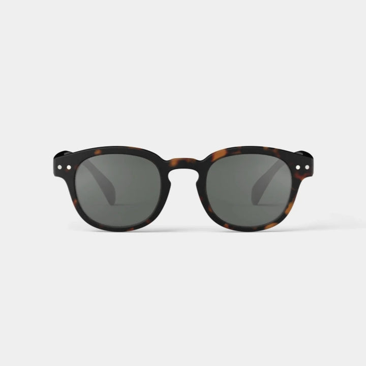 IZIPIZI PARIS Kids Junior Polarized Sunglasses in Square #C - Tortoise
