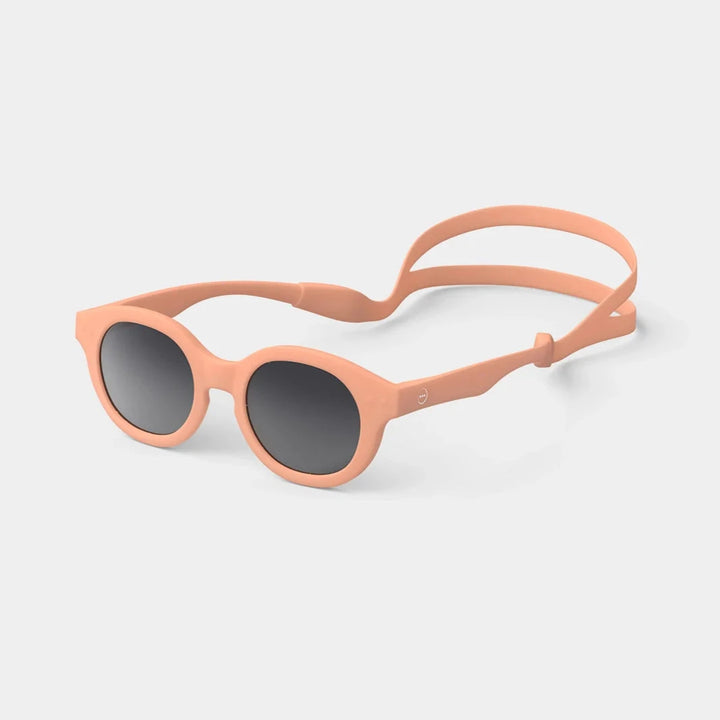 IZIPIZI PARIS Kids Plus 3-5 Years Polarized Sunglasses in Square #C Shape - Apricot