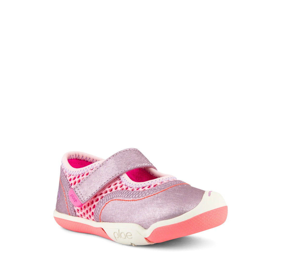 Plae Kids Emme Open Air Mesh Lotus Sneaker Shoes