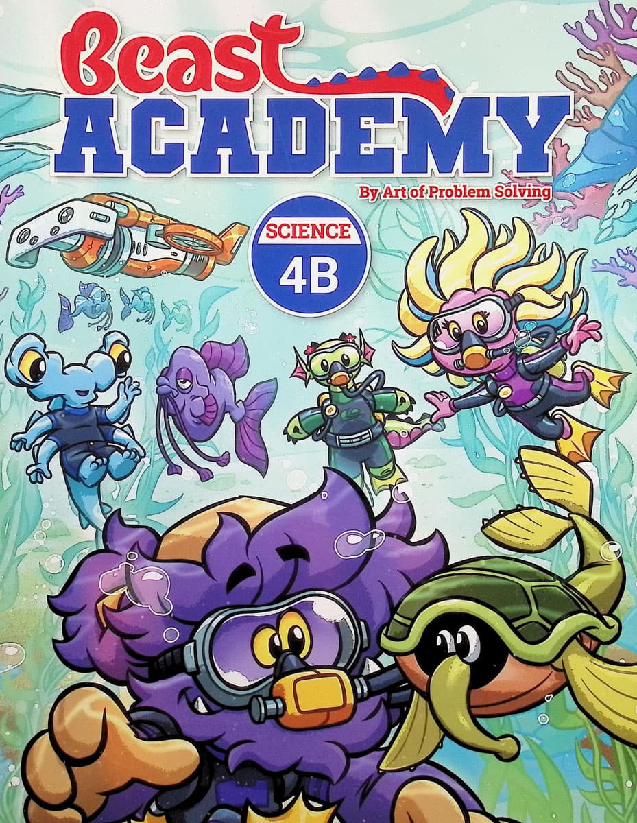 Beast Academy Level 4 Science Books - Ages 9-12