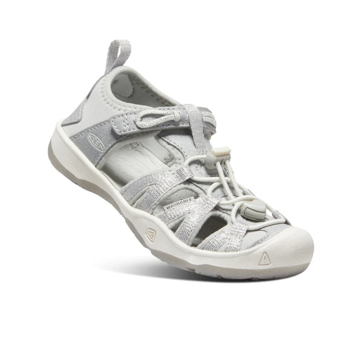 KEEN Kids Moxie Lightweight Sandal - Silver