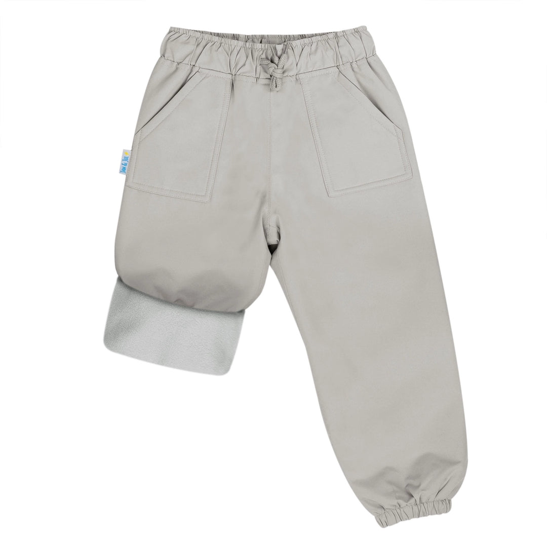 >Jan &amp; Jul Kids Cozy-Dry Rain &amp; Snow Pants - Greystone