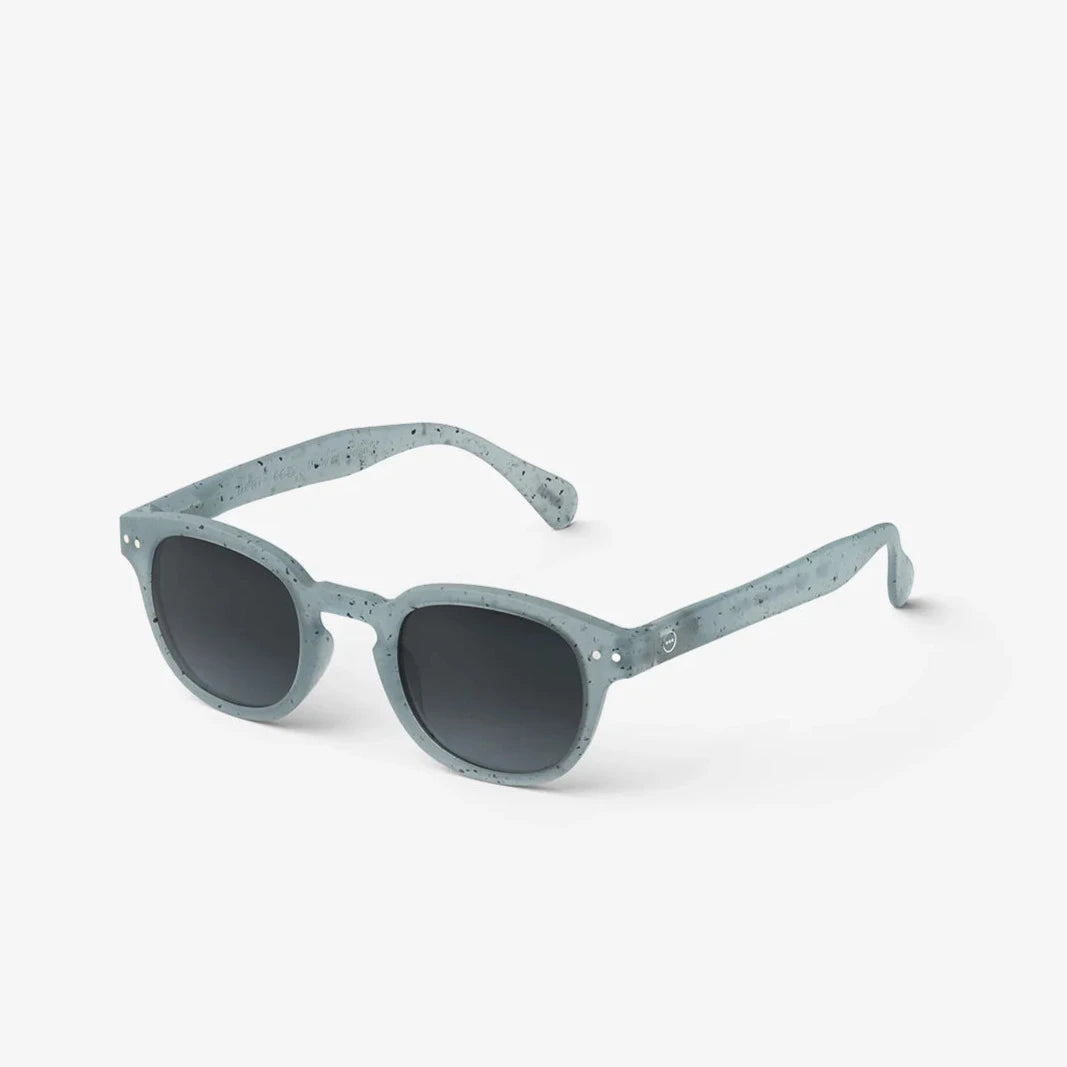 IZIPIZI PARIS Adult Sunglasses in Rectangular #C Shape - Washed Denim
