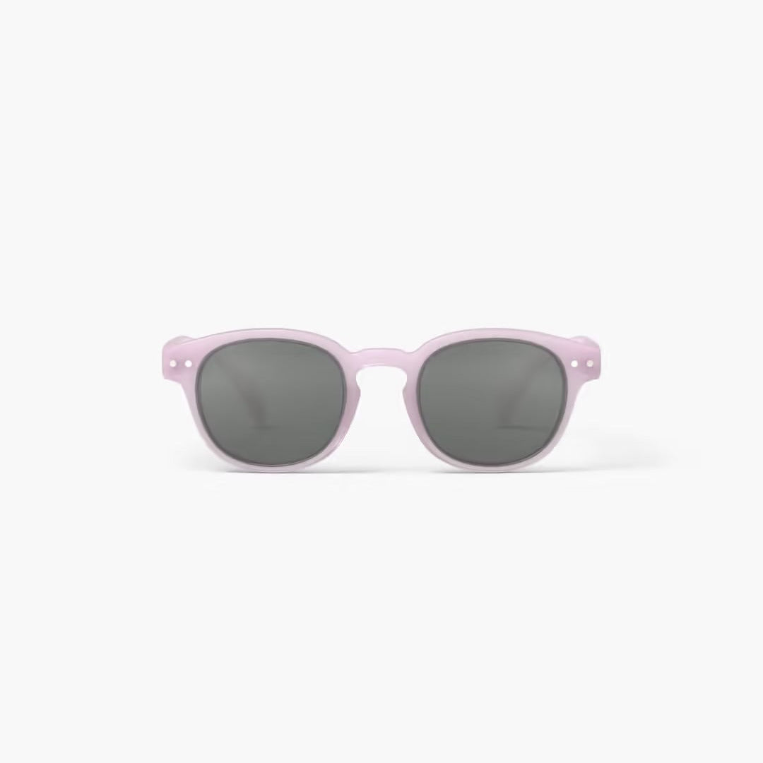 IZIPIZI PARIS Kids Polarized Sunglasses in Square #C - Lilac