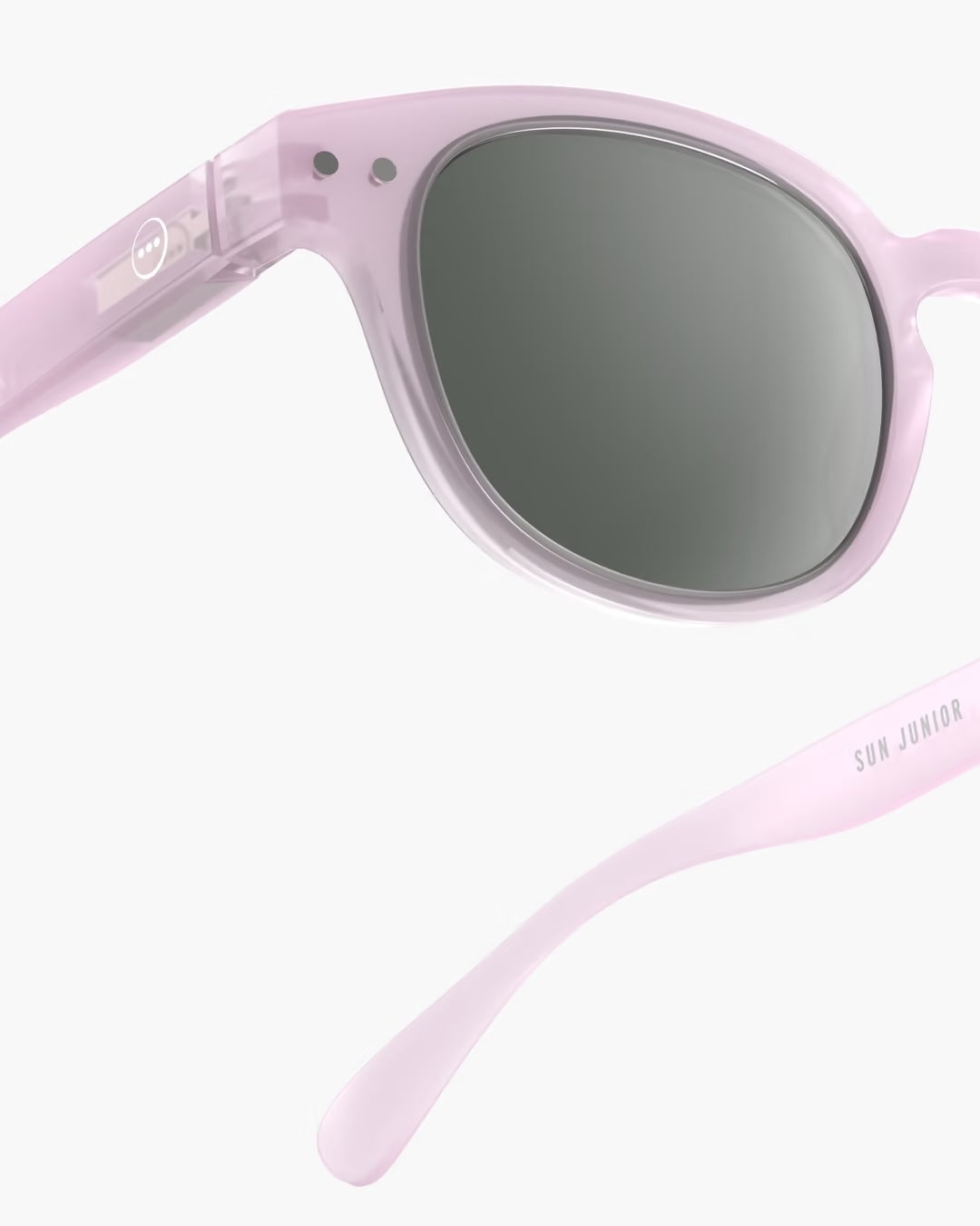 IZIPIZI PARIS Kids Polarized Sunglasses in Square #C - Lilac