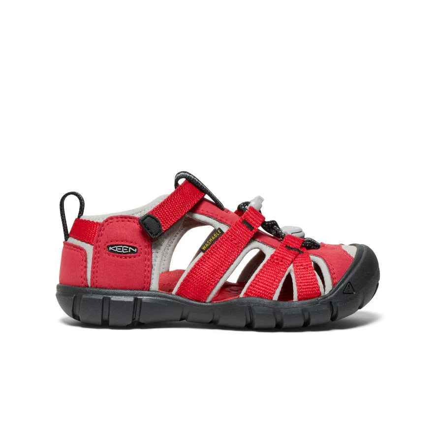 KEEN Kids Seacamp II CNX Hybrid Water Sandal - Ribbon Red/Alloy