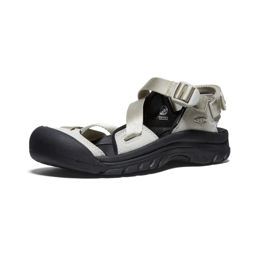 KEEN Women's Zerraport II Open-Air Hybrid Sandal - SILVER BIRCH/BLACK