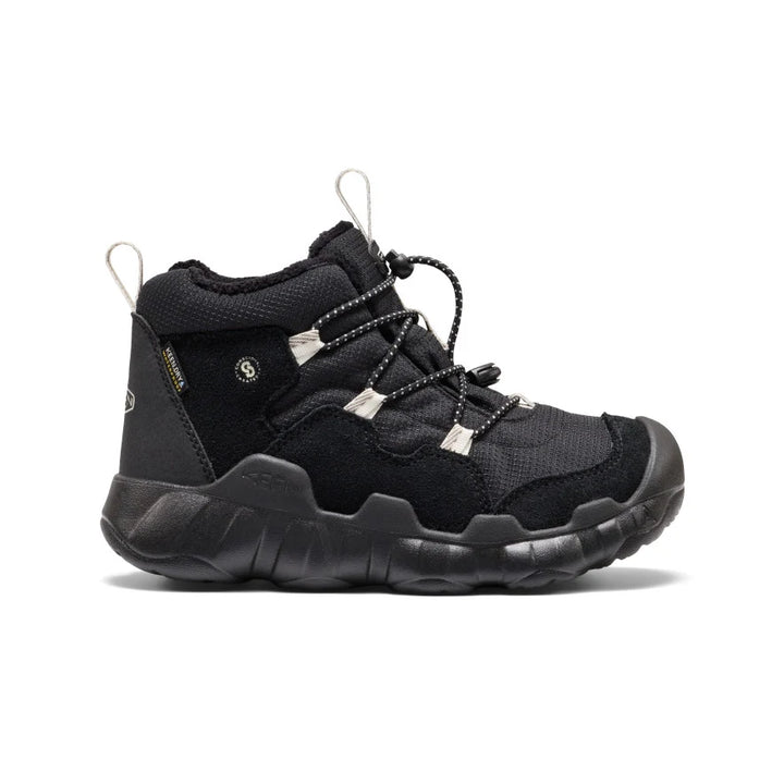 >KEEN Kids Hypowser Waterproof Chukka - BLACK/BIRCH