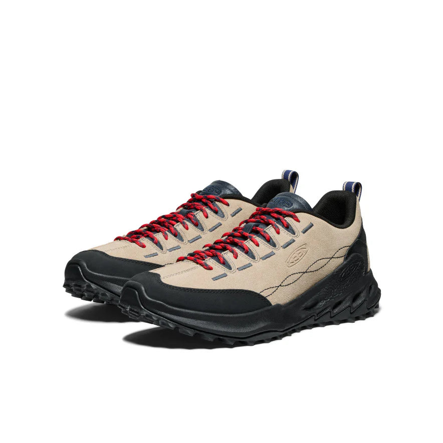 >KEEN Men's Jasper Zionic Sneaker - Safari/Sky Captain