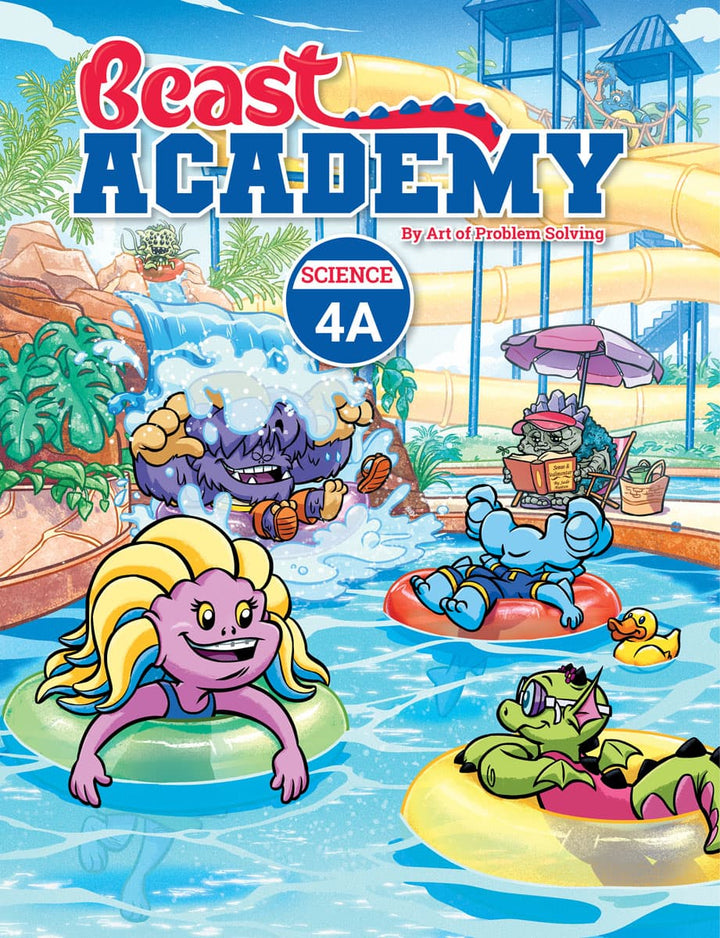 Beast Academy Level 4 Science Books - Ages 9-12