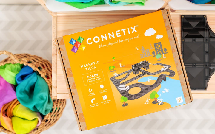 CONNETIX Transport - Creative Roads Pack 48 Pieces