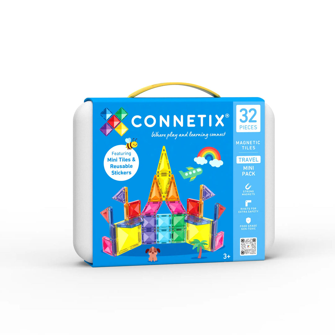 >CONNETIX Bright Tiles - 32 Pieces Travel Mini Pack