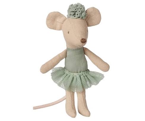 >Maileg Ballerina mouse, Little sister - Vintage mint [Expected Receipt Date: Oct 26]
