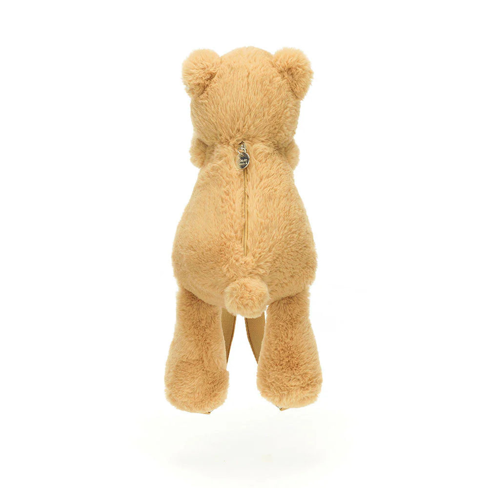 Jellycat Smudge Bear Backpack 16.9in x 6.3in x 4.7in