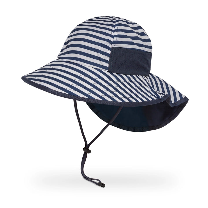 Sunday Afternoons Kid's Play Sun Hat in Navy Stripe