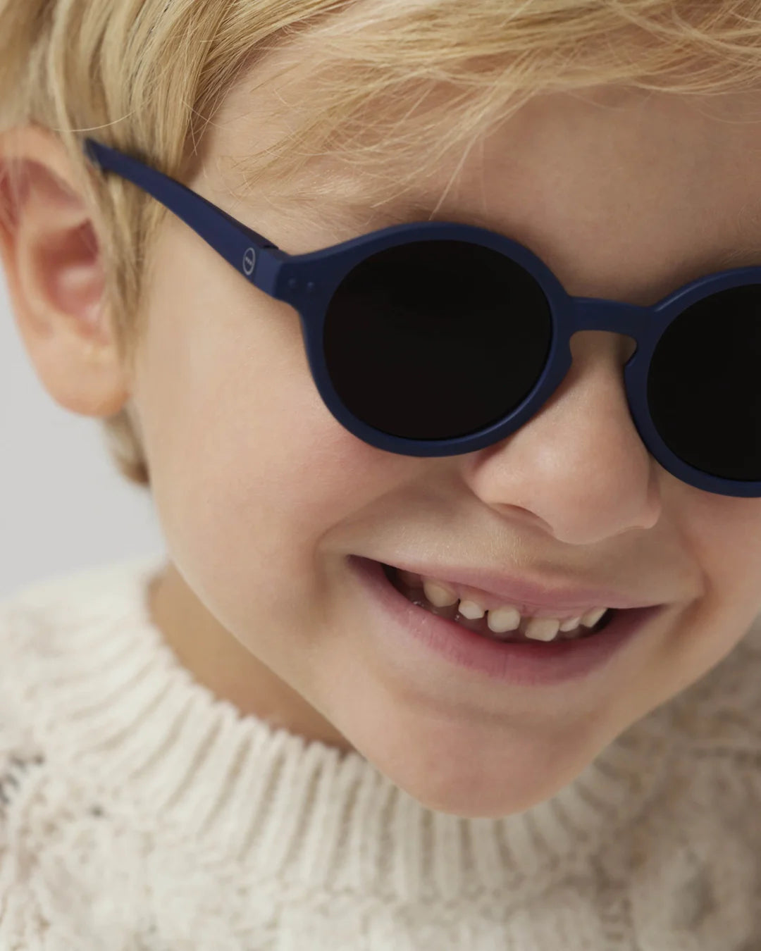 IZIPIZI PARIS Kids Plus 3-5 Years Polarized Sunglasses in Pantos #D Shape - Lemonade