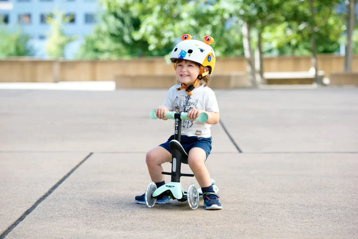 Micro Kids Mini2Grow LED Scooter - Sky Blue [Ages 1-6]