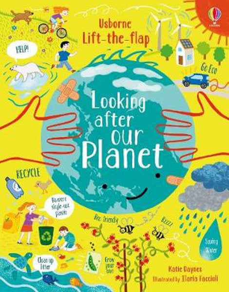 USBORNE Lift-the-Flap Looking After Our Planet 6Y+