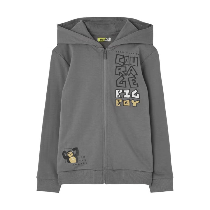 Losan Kids HAPPY FOREST Grey Hoodie