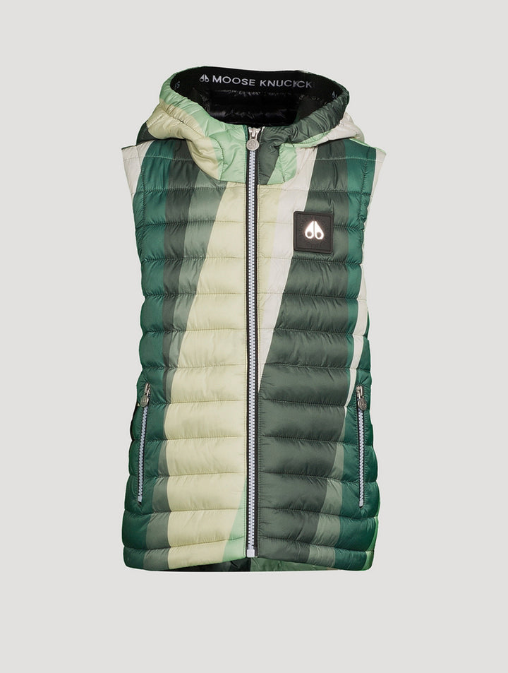 Moose Knuckles Kids Jericho Padded Vest - Green