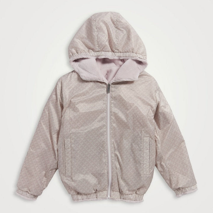 Moose Knuckles Kids Simcoe Reversible Bunny Jacket - Pale Pink