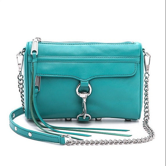 Rebecca Minkoff MINI MAC Shoulder Bag - Teal