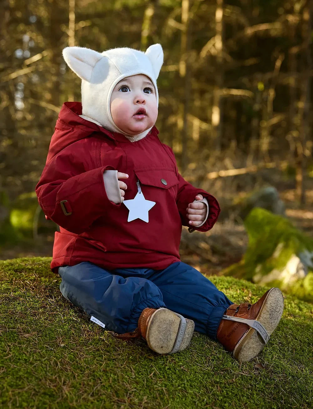 MINI A TURE Baby MATBABYWEN Winter Anorak - Red Merlot