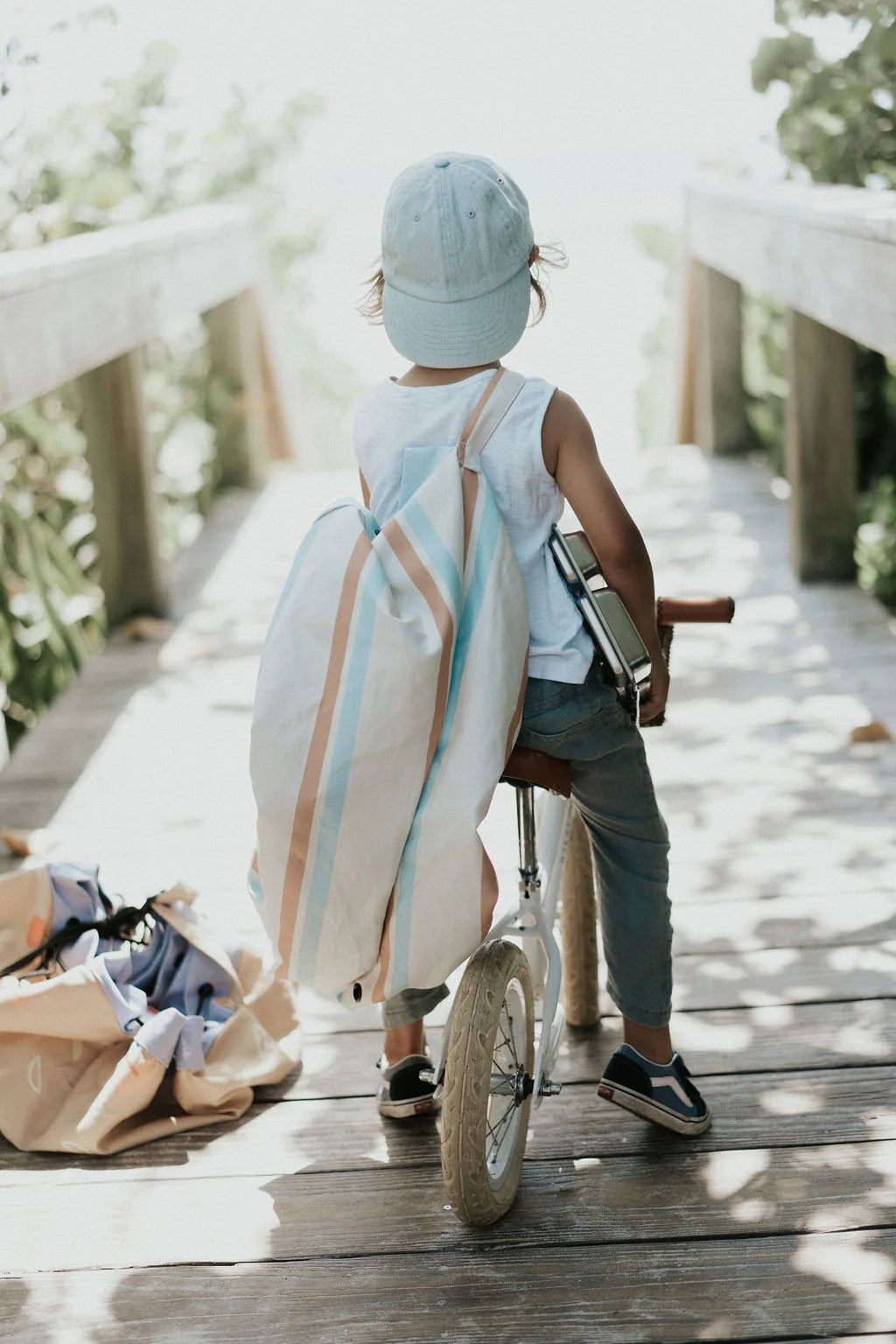 Play & Go Toy Outdoor Storage Bag - Stripes
