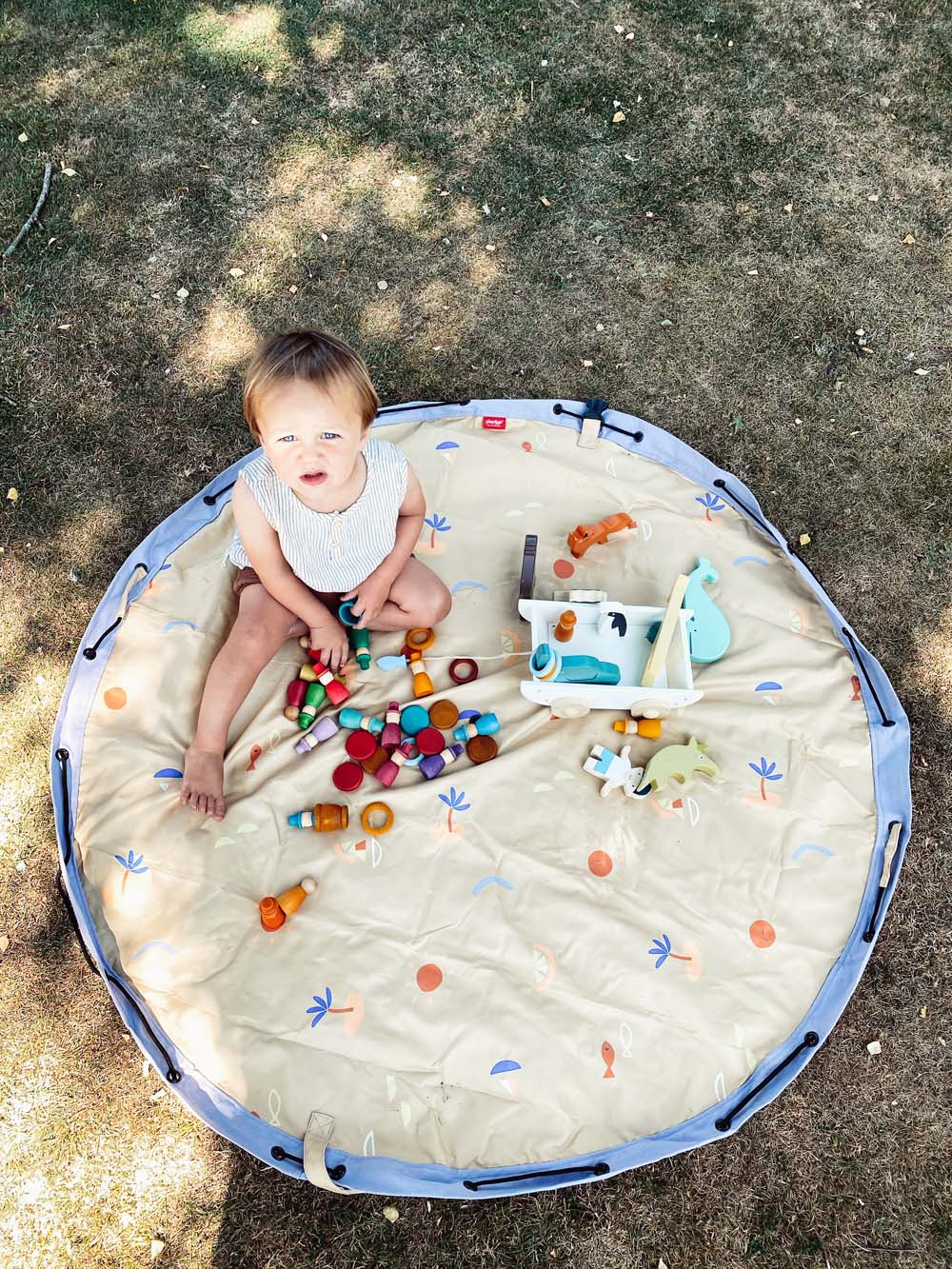 Play & Go Toy Outdoor Storage Bag - Sea