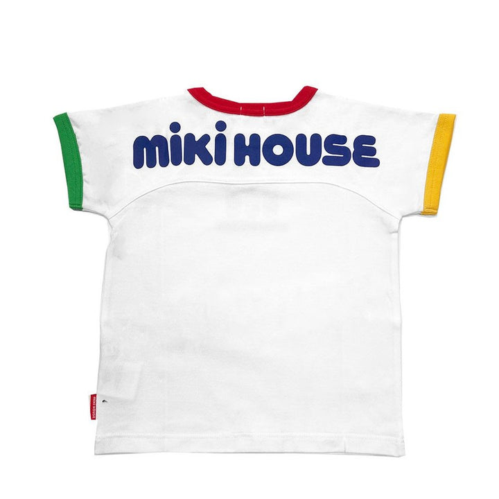 Miki House Women's/Men's Classic Logo Icon White Tee T-Shirt