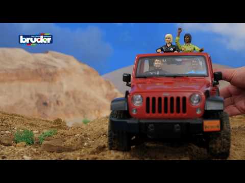 >Bruder 02525 Jeep Wrangler Unlimited Rubicon