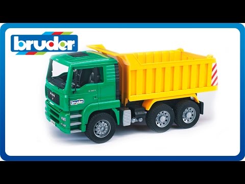 >Bruder 02765 MAN Dump Truck