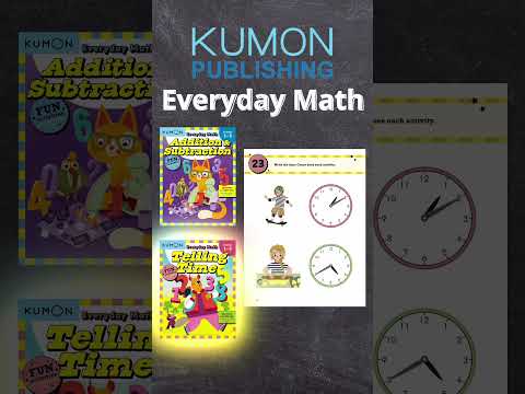 >KUMON Grade 1-2 Everyday Math: Time Age 6-8