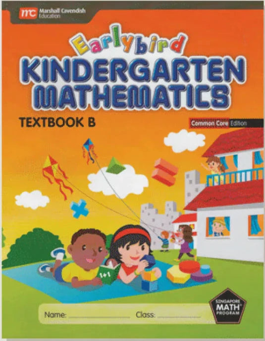 Singapore Math Earlybird Kindergarten Common Core Edition Textbook B