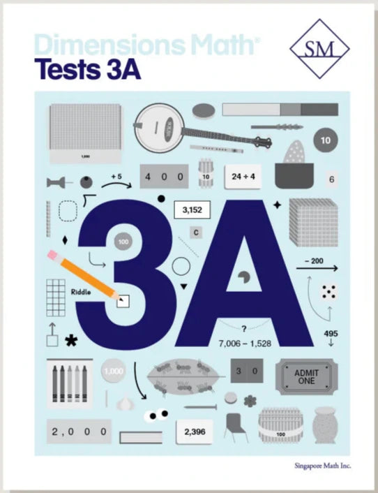 >Singapore Math - Dimensions Math Tests 3A