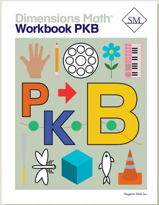 Singapore Math - Dimensions Math Workbook   PreKB