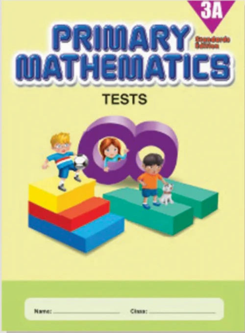 >Singapore Math Primary Mathematics Standards Edition Tests 3A