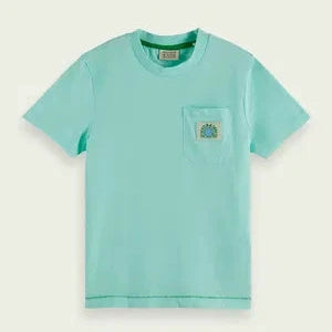 SCOTCH & SODA Kids Relaxed Fit Pocketed T-Shirt