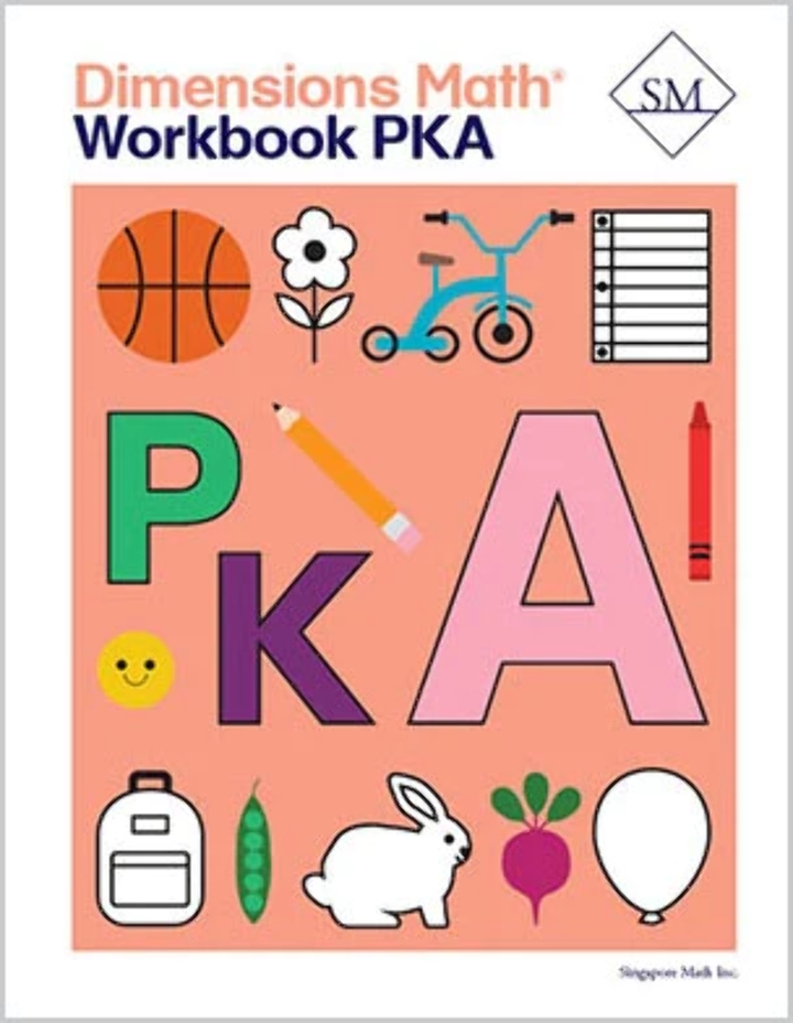 >Singapore Math - Dimensions Math Workbook   PreKA