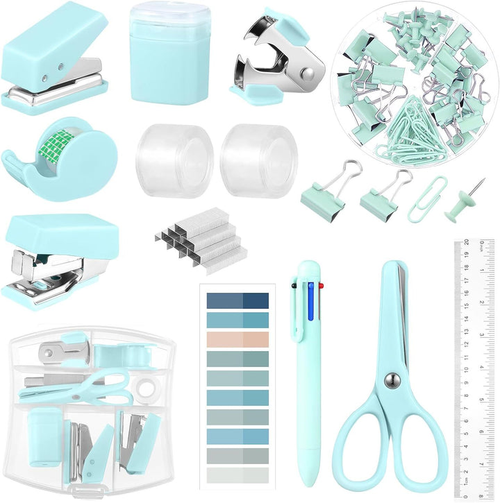 Mini Office/School Supplies - Green